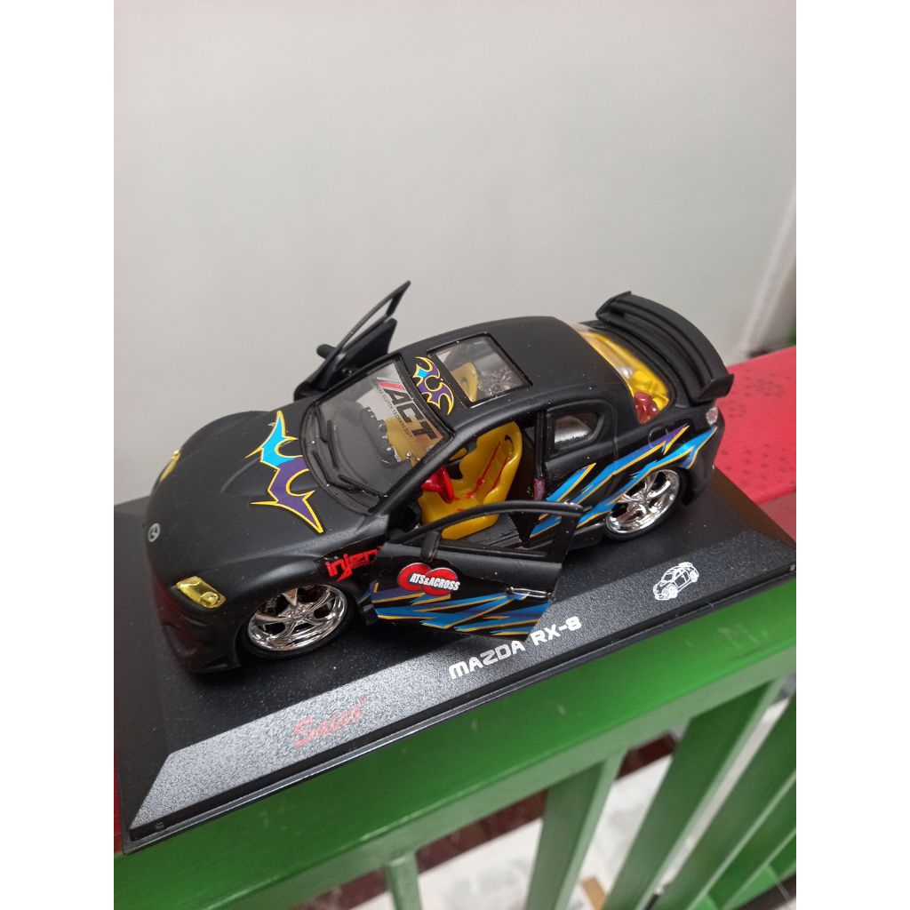 diecast mobil balap mazda rx8 sport rally