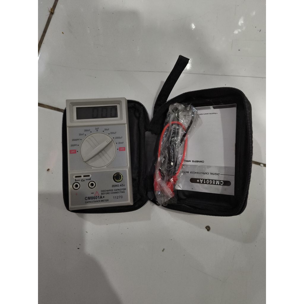 obral capicitance meter CM8601A+ murah