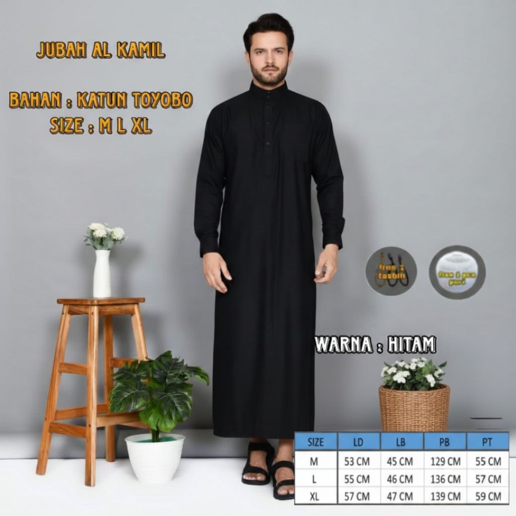 Jubah pria terlaris-Gamis pria murah toyobo-Jubah Muslim Pria Toyobo-Gamsi Toyobo pria