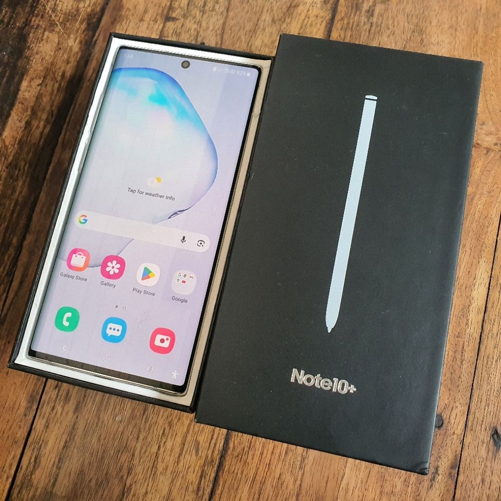 Samsung Note10+ 512 GB SEIN Like New Galaxy Note 10+ Galaxy Note 10 Plus White Putih