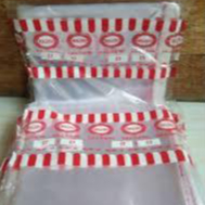 OPP 13x13 OPP LEM 13x13 OPP ROTI 13x13 PLASTIK OPP 13X13 + LIDAH 3 CM ( SEAL / LEM ) BUNGKUS / KEMAS