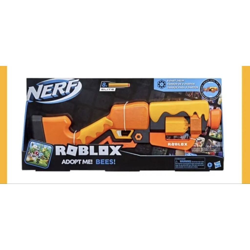 Nerf Roblox Adopt Me Bees dart blaster