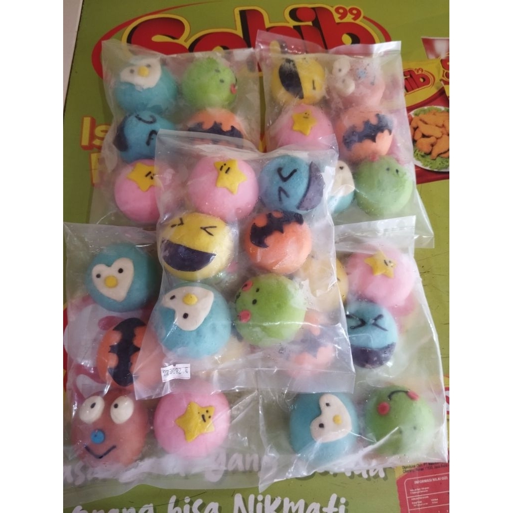 Bakpao Karakter Isi Coklat, Lucu Bangetttt Frozen