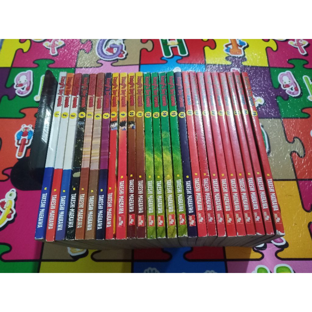 Set KUNGFU BOY LEGENDS 1 - 25 (Bekas) (2005)