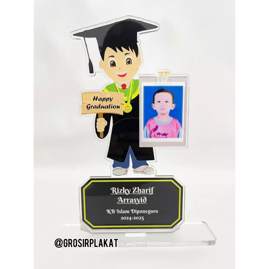 Plakat wisuda custom foto