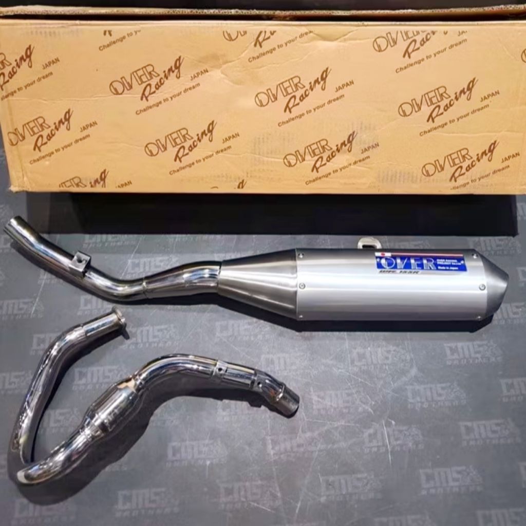 Knalpot Over Racing WR 155 Oval SS Original Japan