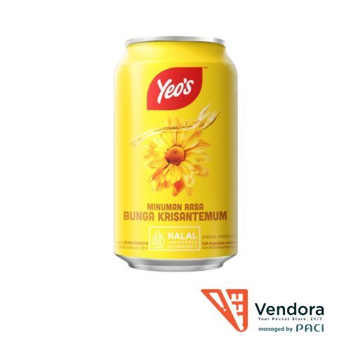 YEOS Chrysanthemum Tea 300ml (kaleng)