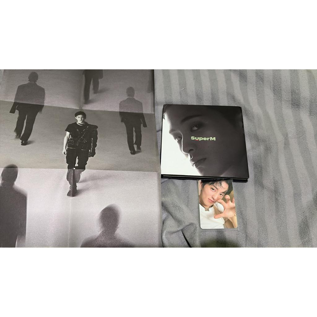 booked wts want to sell mark jopping us ver + pc mark maung the firstjuice album only yaa superm nct