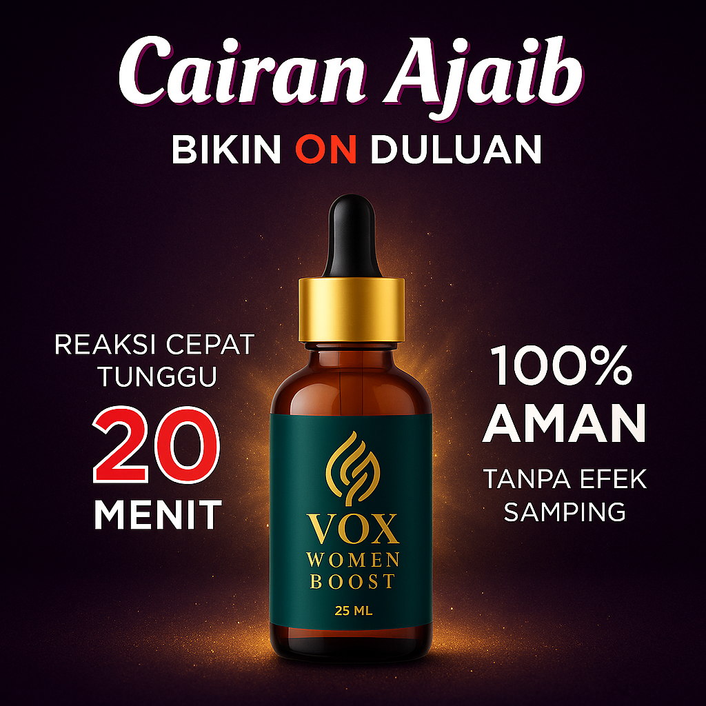 Serum Herbal Wanita VOX Women Boost 25ml - Peningkat Energi Alami