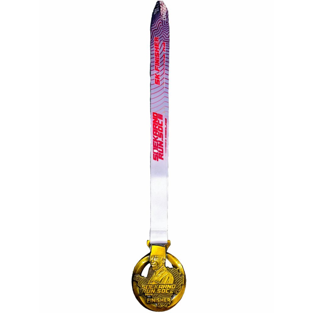 Medali Finisher Running Event Lari Soekarno Run SOC 2025 - 5K