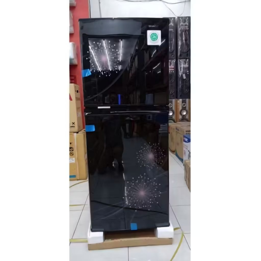SHARP SJ-317MG-DB/DP KULKAS 2 PINTU