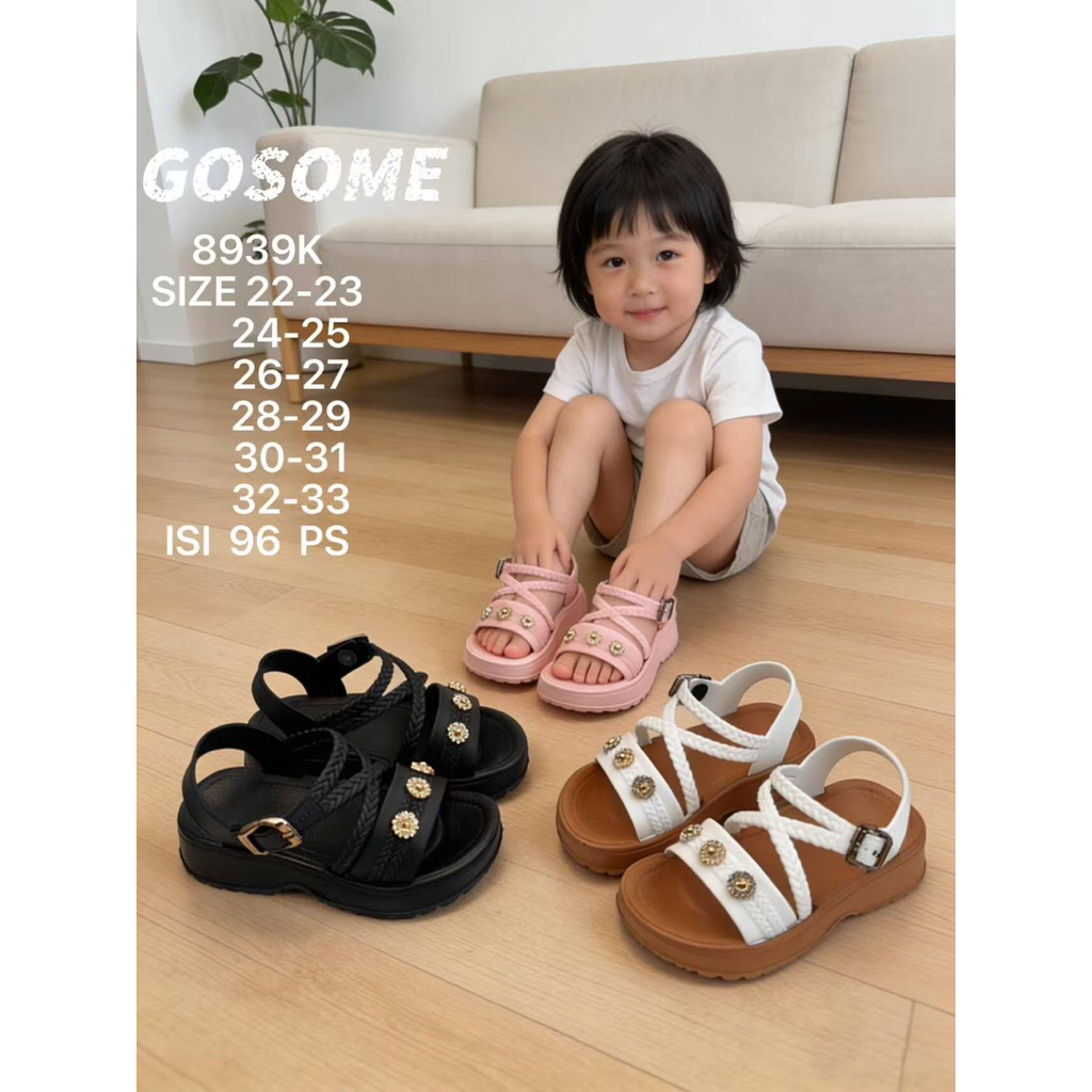 Sandal anak perempuan Sandal pesta model lucu