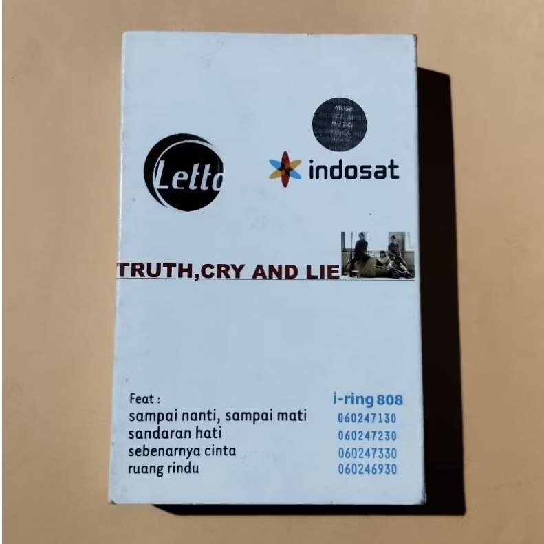 Kaset LETTO Truth, Cry And Lie