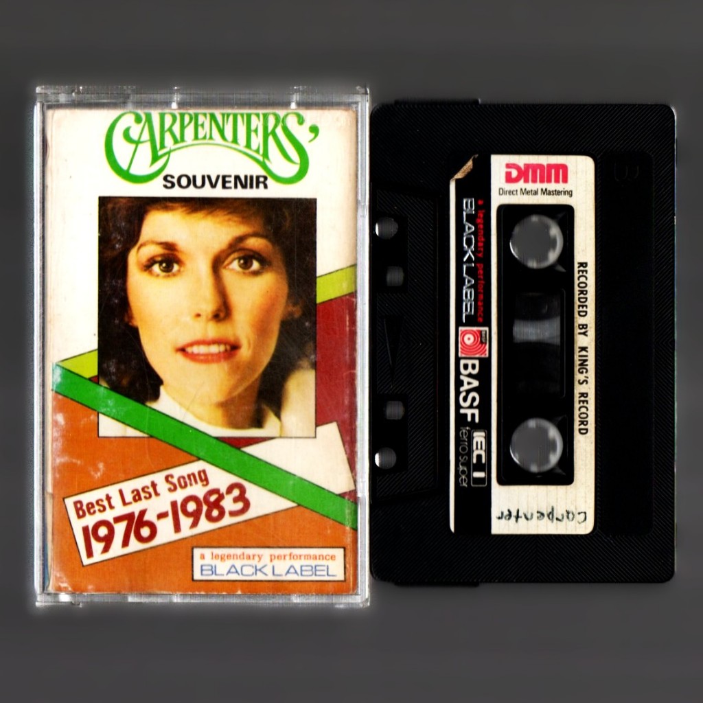 Kaset Pita Band Barat - The Carpenters // Souvenir Best Last Song 1976-1983 - Tape Tested