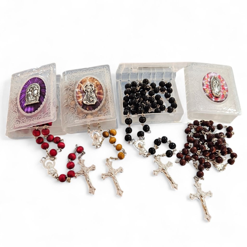 Rosario Kayu Wangi 8mm Kotak Buku