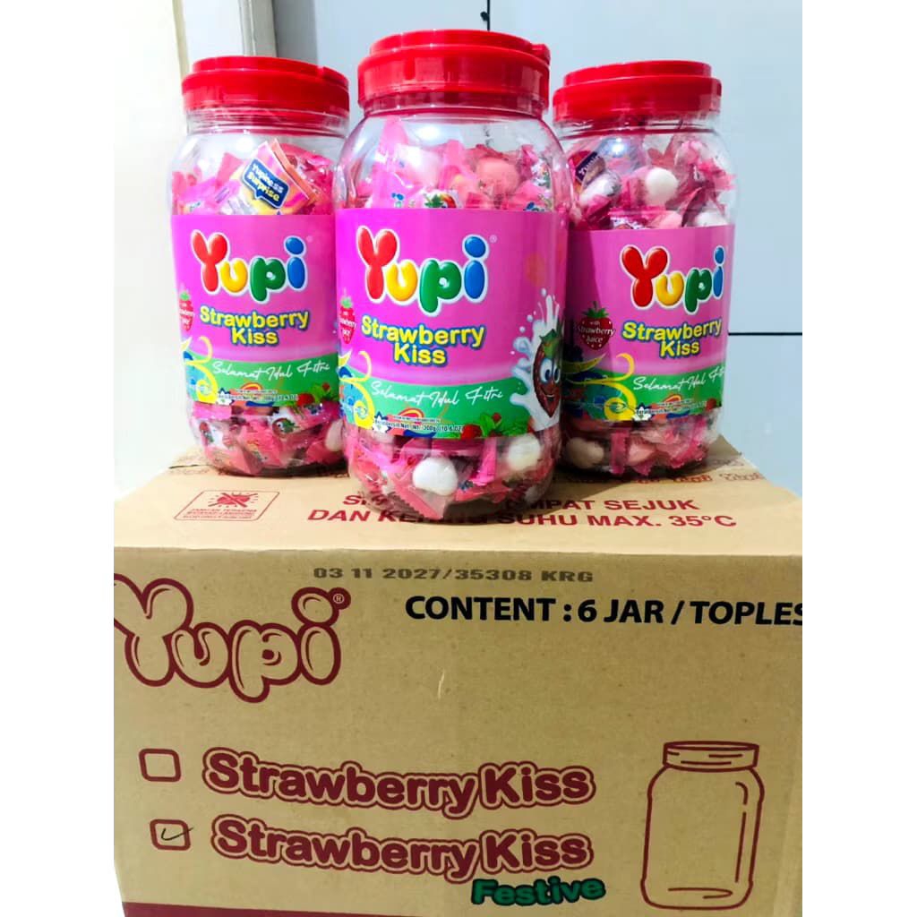YUPI TOPLES 1 KARTON ISI 6