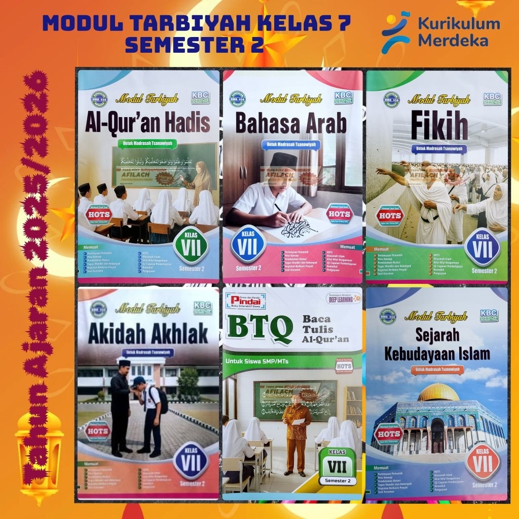 lks tarbiyah MTs SMP kelas 7 VII kurikulum merdeka penerbit CV Arya Duta