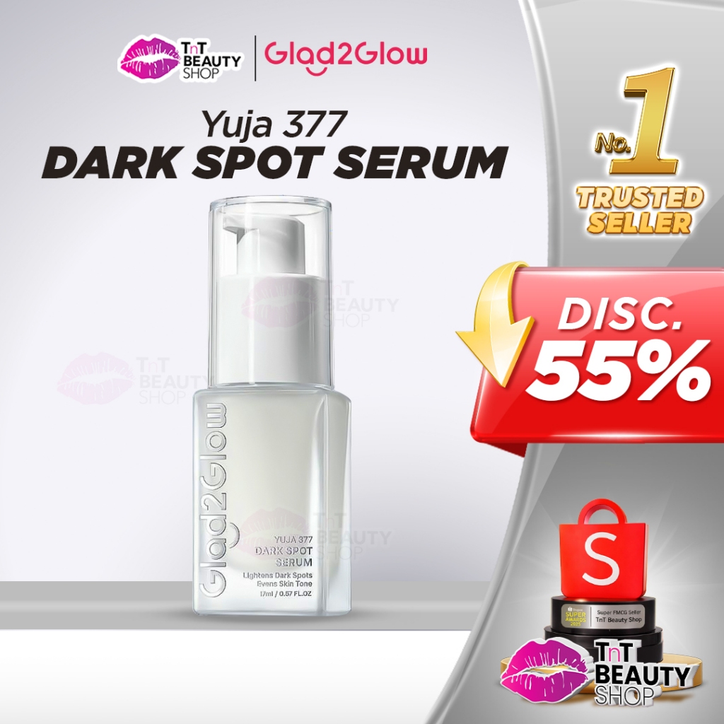 Glad2Glow Yuja Symwhite 377 Dark Spot Serum 17ml Whitening Glad 2 Glow G2G | TnT Beauty Shop
