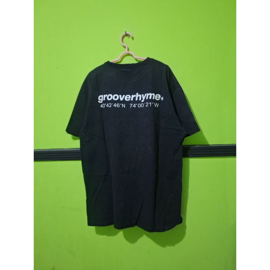 kaos grooverhyme hitam