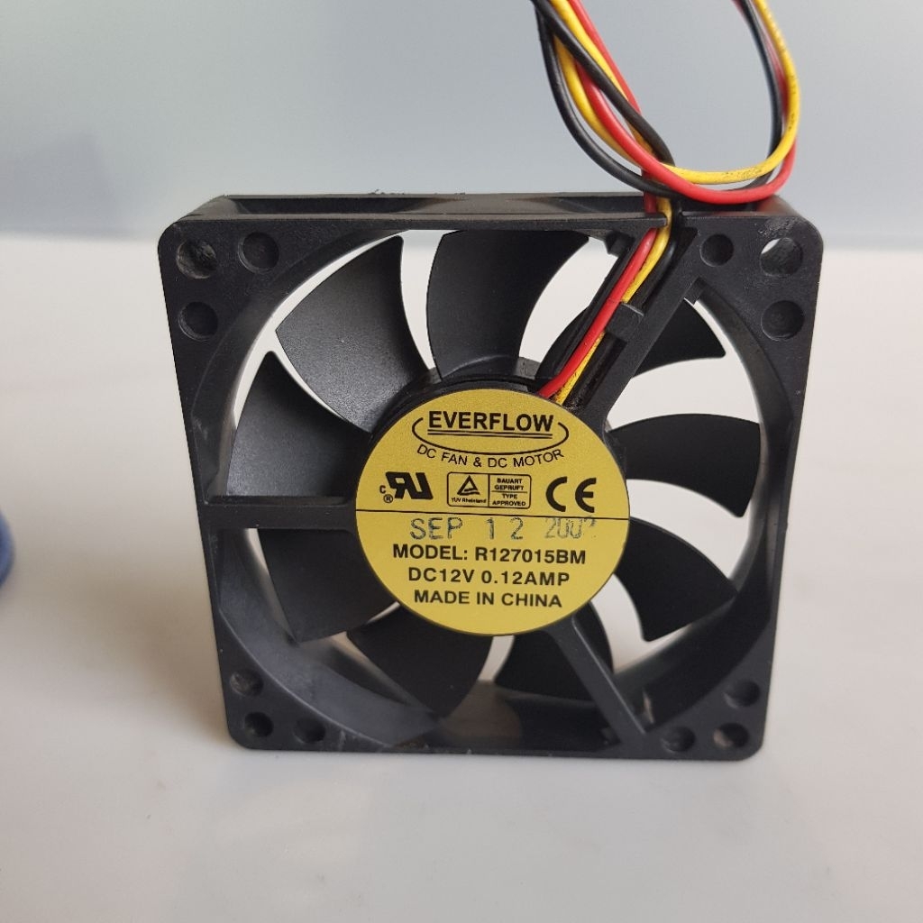 Kipas Fan EVERFLOW DC12V_0.12A 7x7 3pin