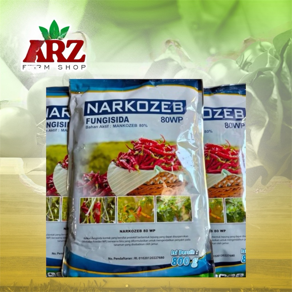 Fungisida Mankozeb Biru 800gr