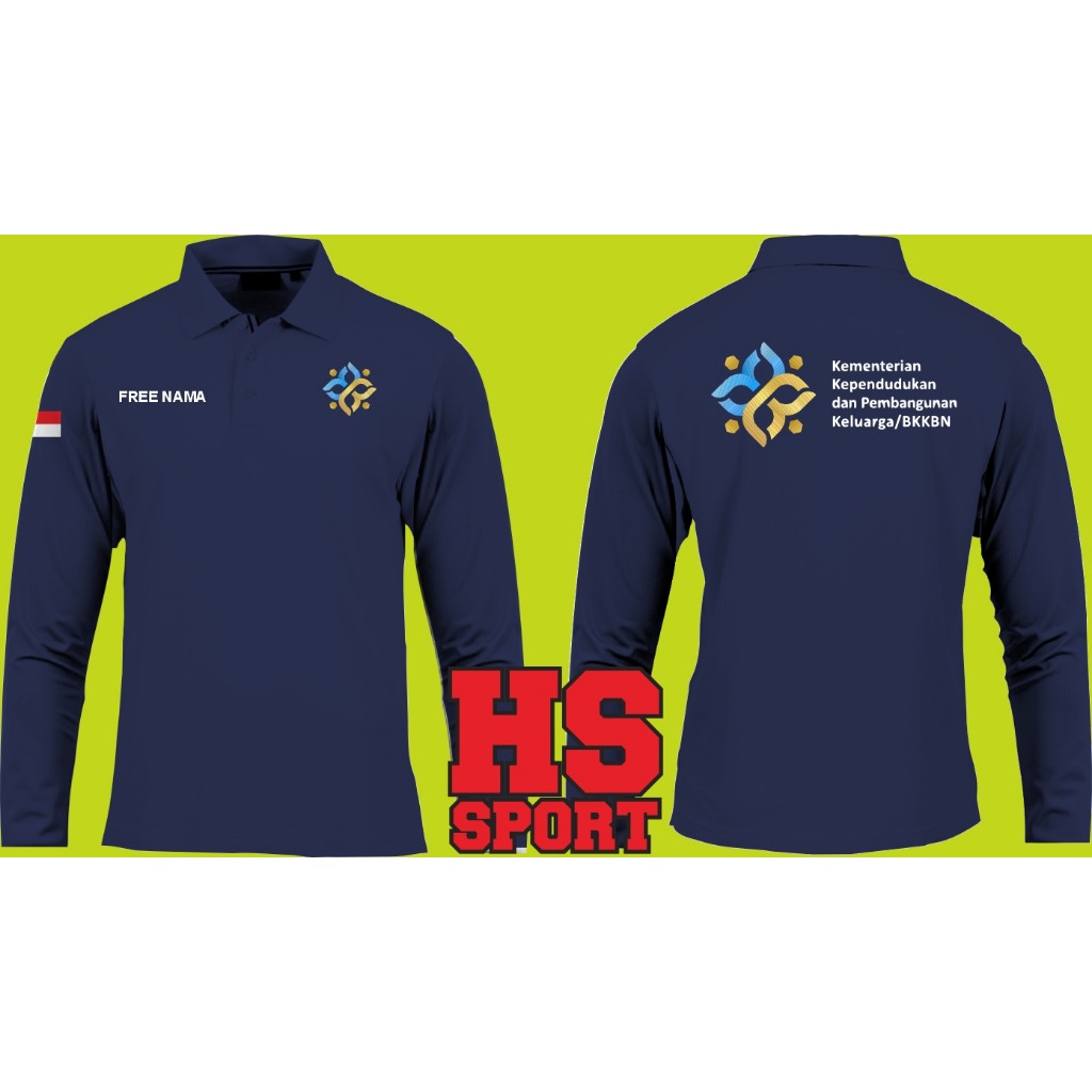 BAJU Kemendukbangga SERAGAM Kemendukbangga BKKBN - BAJU KERAH Kemendukbangga BKKBN - POLO SHIRT BKKB
