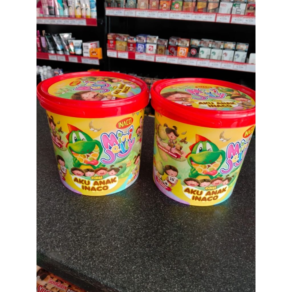 INACO MINI JELLY Toples 750gr isi 50cup