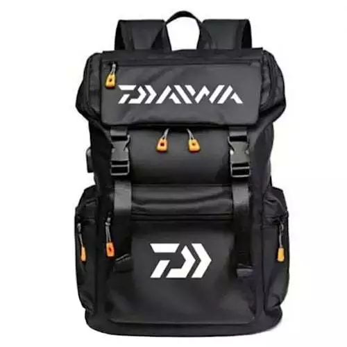 Tas Ransel Pria Jumbo Tahan Air Kanvas Polos Untuk Sekolah Kerja Kuliah