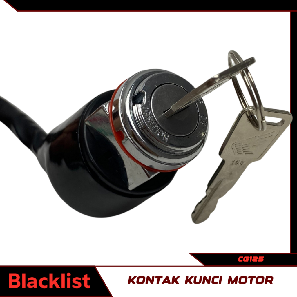 BLACKLIST - Kunci Kontak Blacklist CG GL100 GL125 GL 100 110 125 MODEL ORIGINAL ORI Motorcyle
