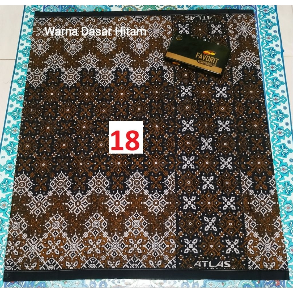 Sarung Atlas Favorit Kembang/Batik Motif Terbaru | Sarung Atlas Batik