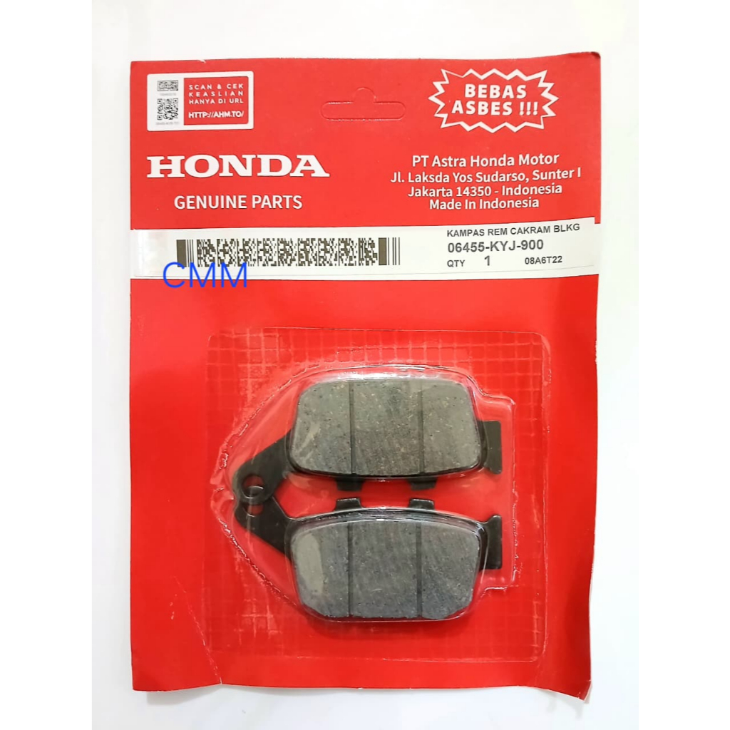 KAMPAS REM BELAKANG CBR250R CBR250RR CBR 250R KYJ