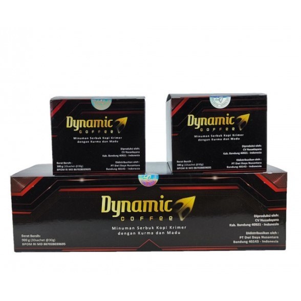 Coffee Dynamic 1 Box Isi 10 Sachet Original Dynamic Coffee Premium