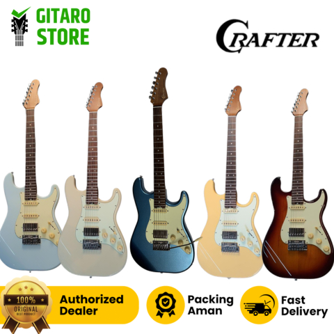 Gitar Elektrik Crafter Modern Seoul S VVS RS Roasted Rosewood Fretboard Stratocaster