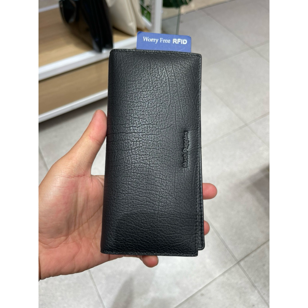 Dompet Panjang Pria Hush Puppies Original - Leather & RFID