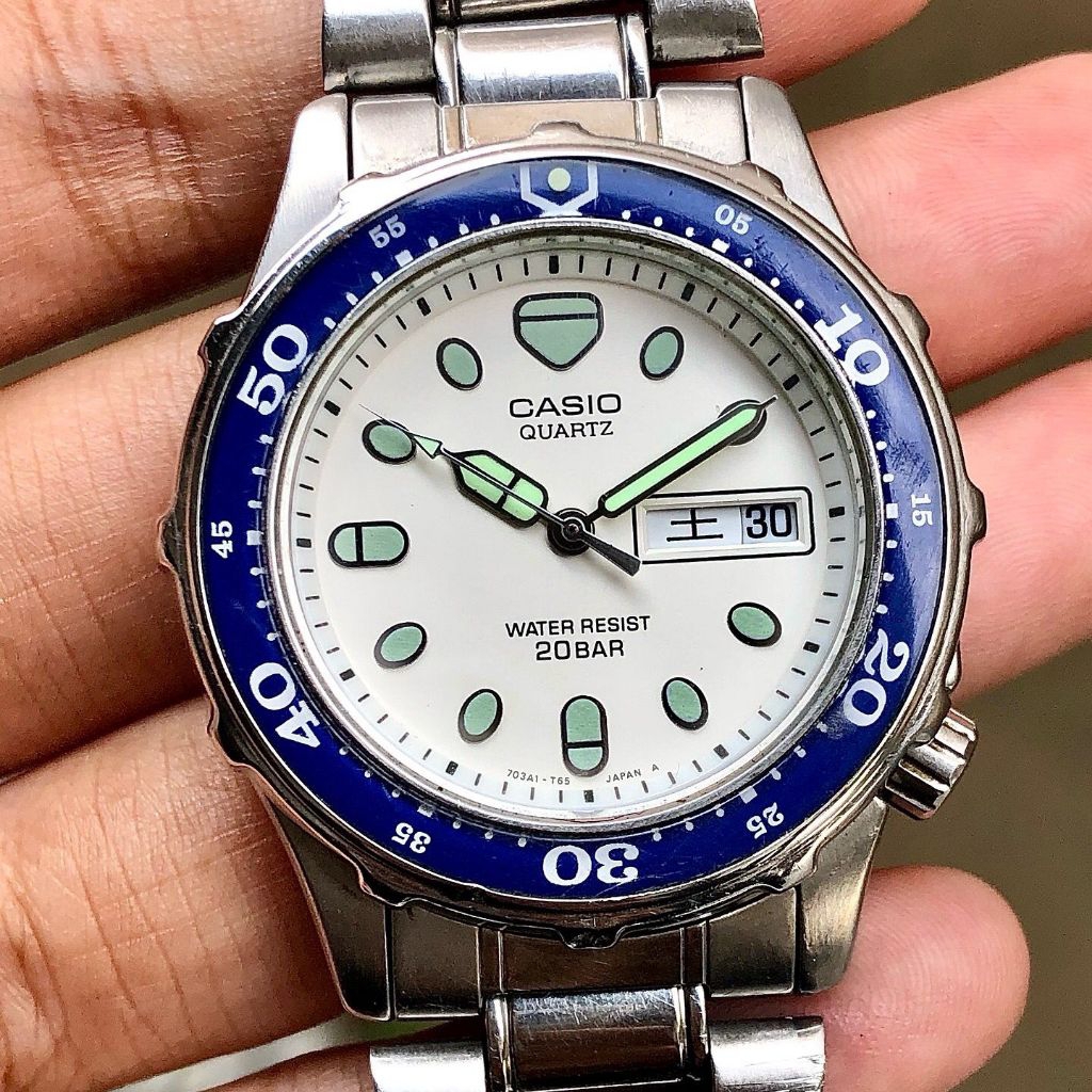 Casio Marlin Quartz MD-715