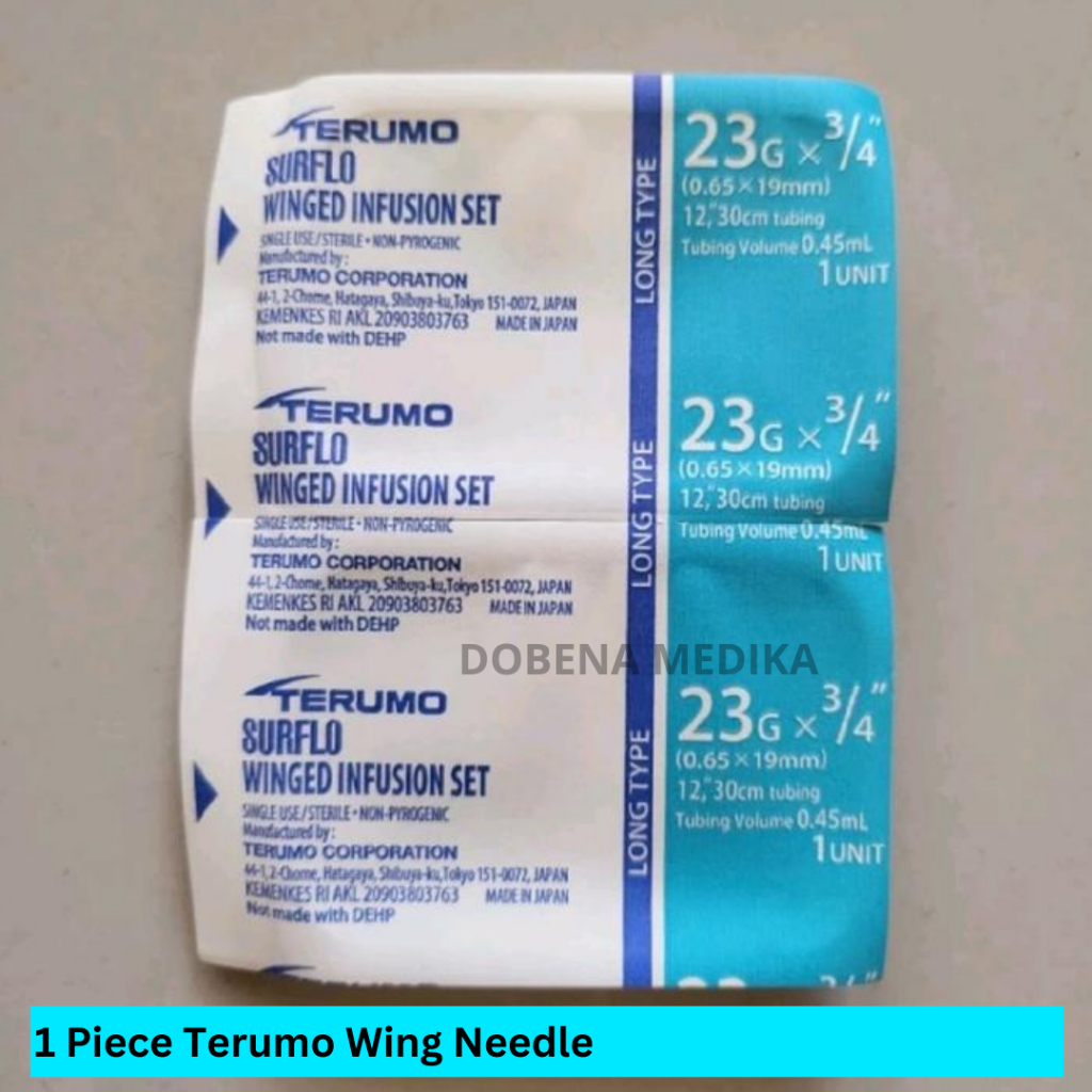 Wing Needle Terumo 23 25 27 G / Wing Terumo 23G 25G 27G