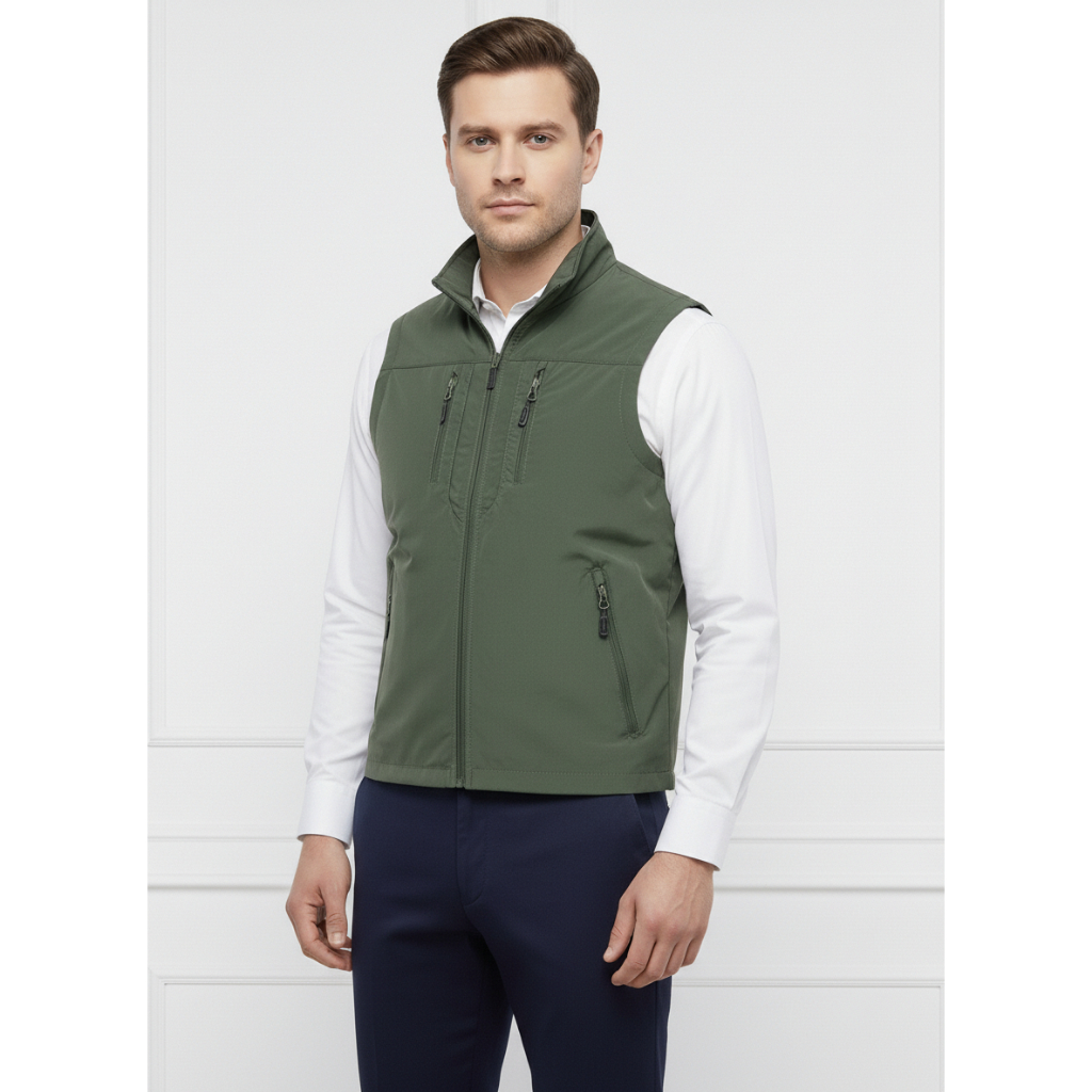 Rompi Motor Pria Anti Air Rompi Pria Ukuran Jumbo Style Kasual Outdoor Touring