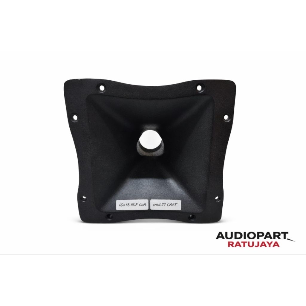 HORN TWETER 18X18 RCF UNTUK TWETER DRAT DAN BAUT ( BAHAN COR ALMUNIUM )