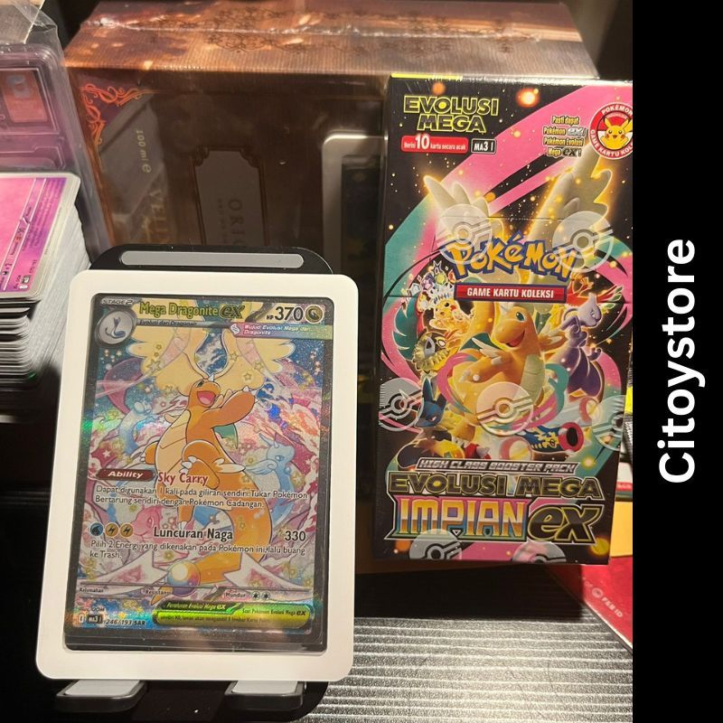 Mega Dragonite EX SAR 246/193 Mega Impian EX Pokemon TCG Indonesia