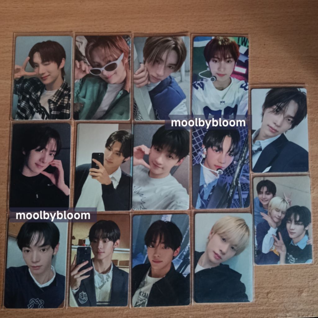 [ TWS ] Photocard Official SHINYU YOUNGJAE HANJIN KYUNGMIN TWS Summer beat POB Last Bell yzy try wit