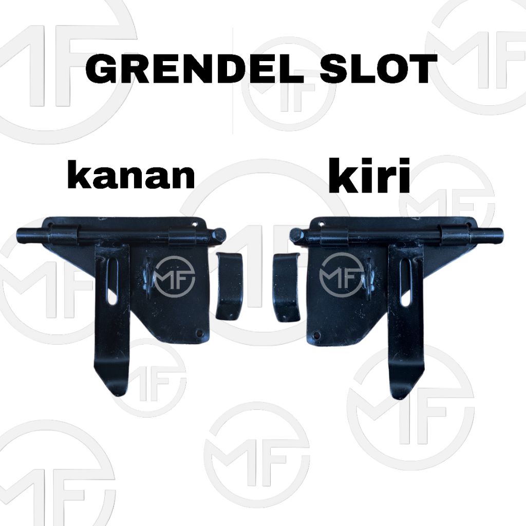 Slot Samping Model Pistol l Grendel slot Samping Pintu Besi l Aksesoris Pintu Pagar Besi