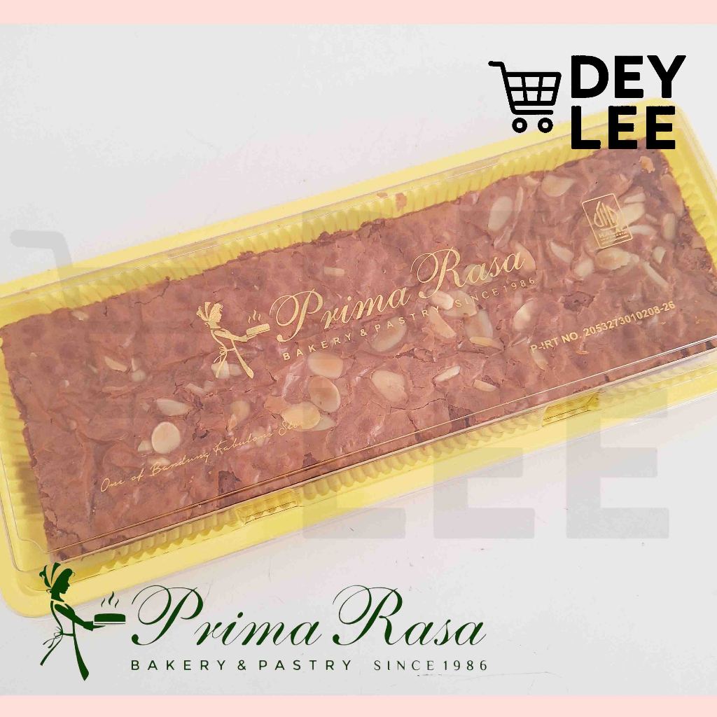 PRIMARASA Brownies Panggang ALMOND Besar Oleh-Oleh Bandung