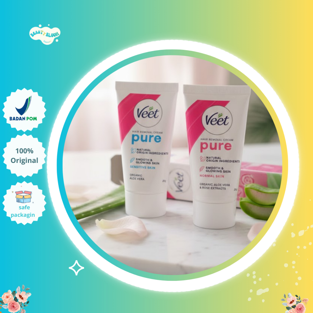VEET HAIR REMOVAL CREAM SILK & FRESH 25G / VEET HAIR REMOVAL