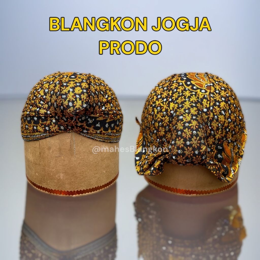 blangkon jogja prada / prodo emas | blangkon pengantin