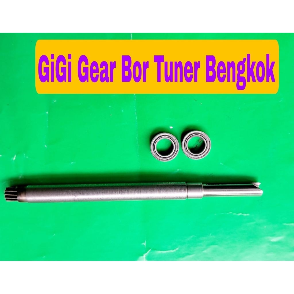 Gigi gear bor tuner bengkok set BAWAH untuk handpiece tuner bengkok 90 derajat