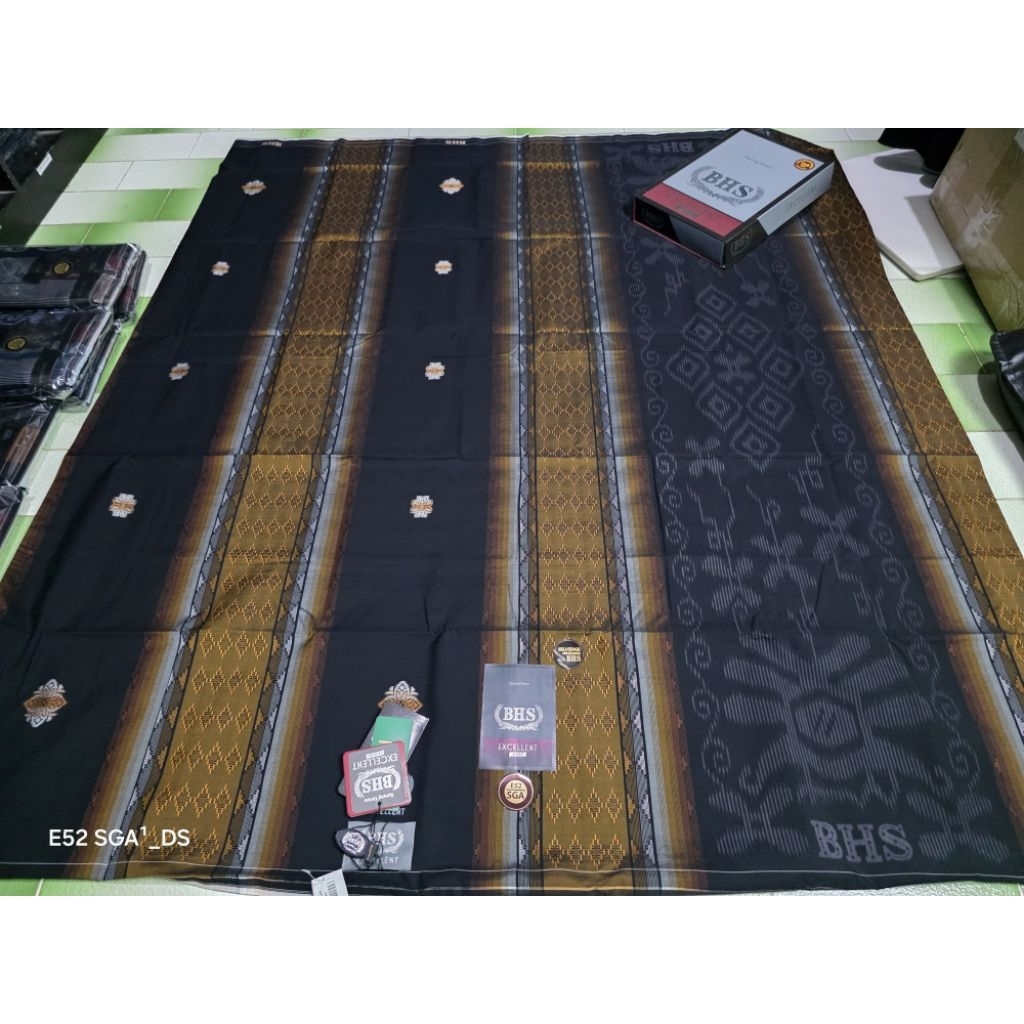 Sarung BHS Excellent Mercerized SKT Motif SGF SGS SGA SGB SCA SCF SGK Mix Silver