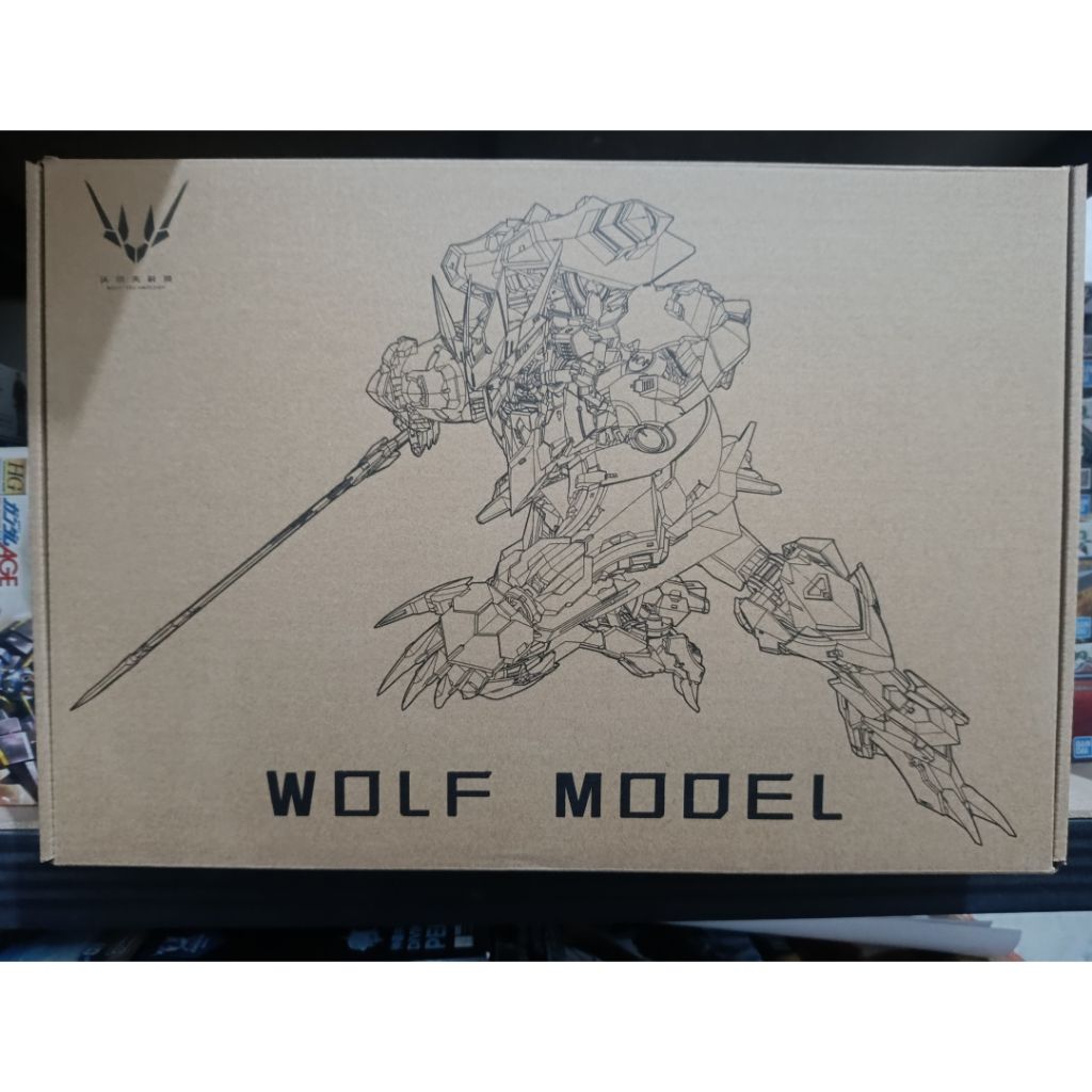 Wolf Model 1/100 Barbatos Lupus Rex Wolf Technology Metal Inner Frame