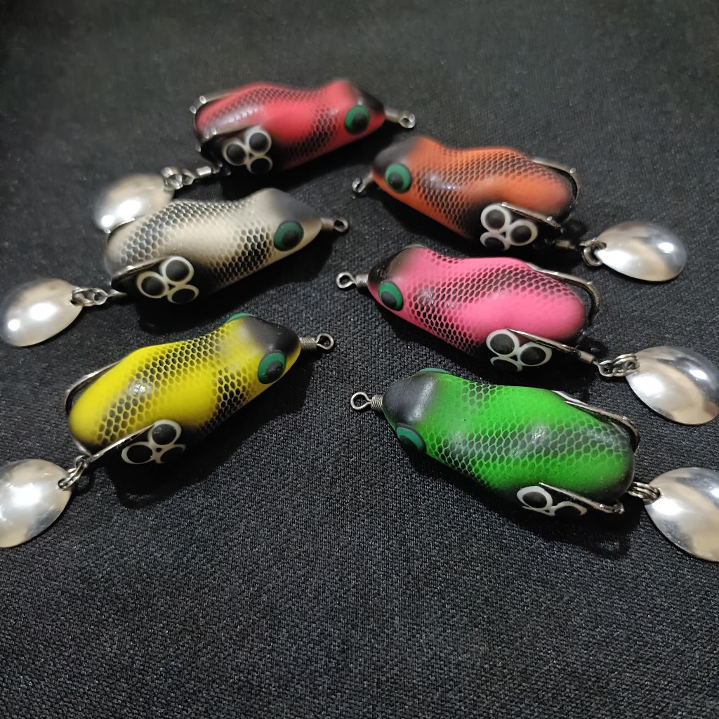 SOFT FROG 4CM LJ LURE UMPAN CASTING GABUS DAN TOMAN