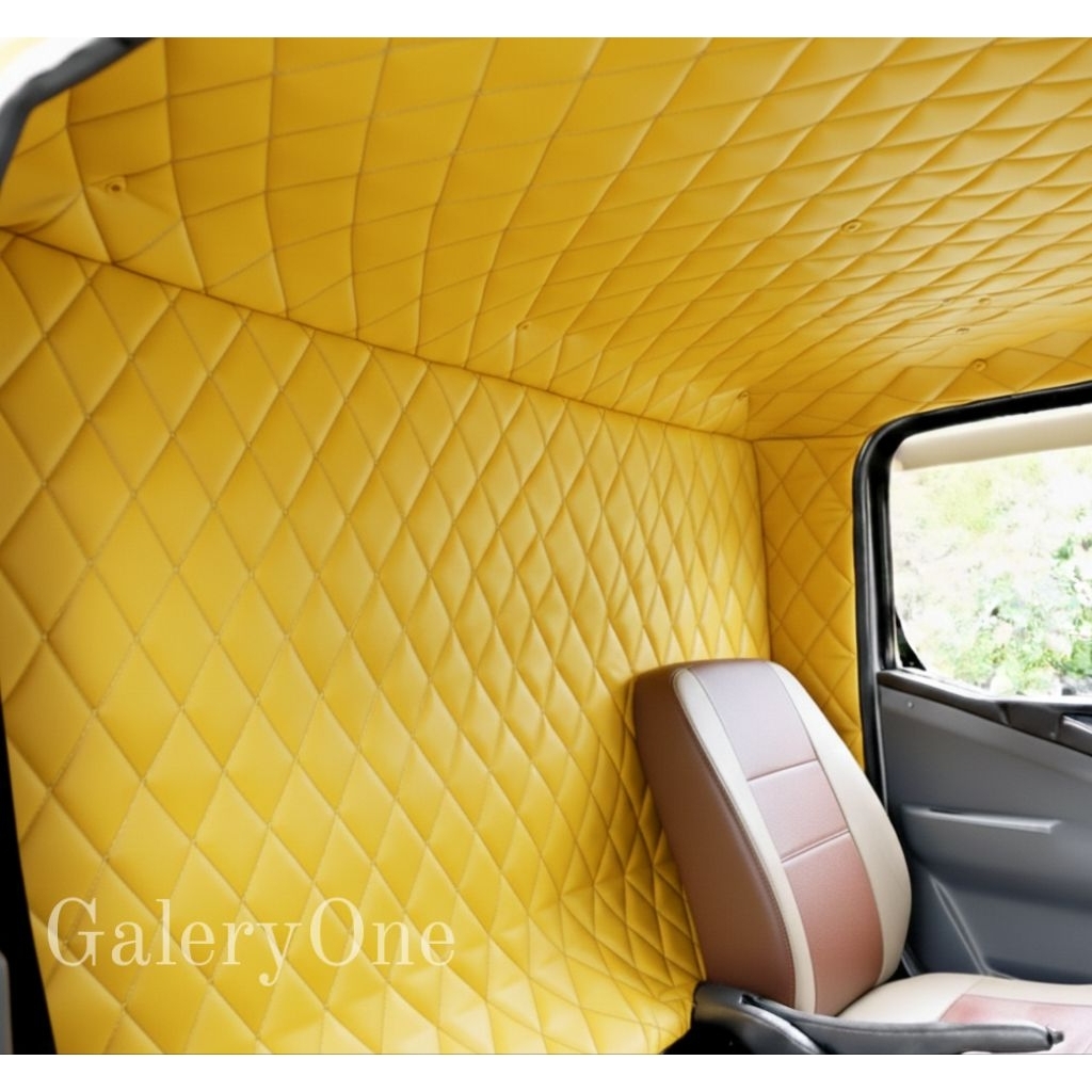Cover Pelapis plafon/kabin mobil truk Canter.