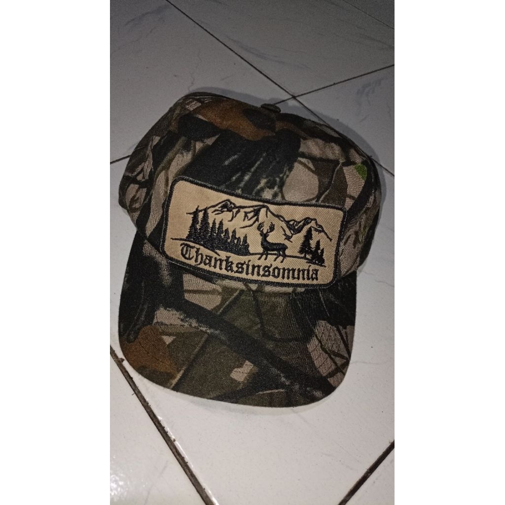 Topi Camo Thanksinsomnia